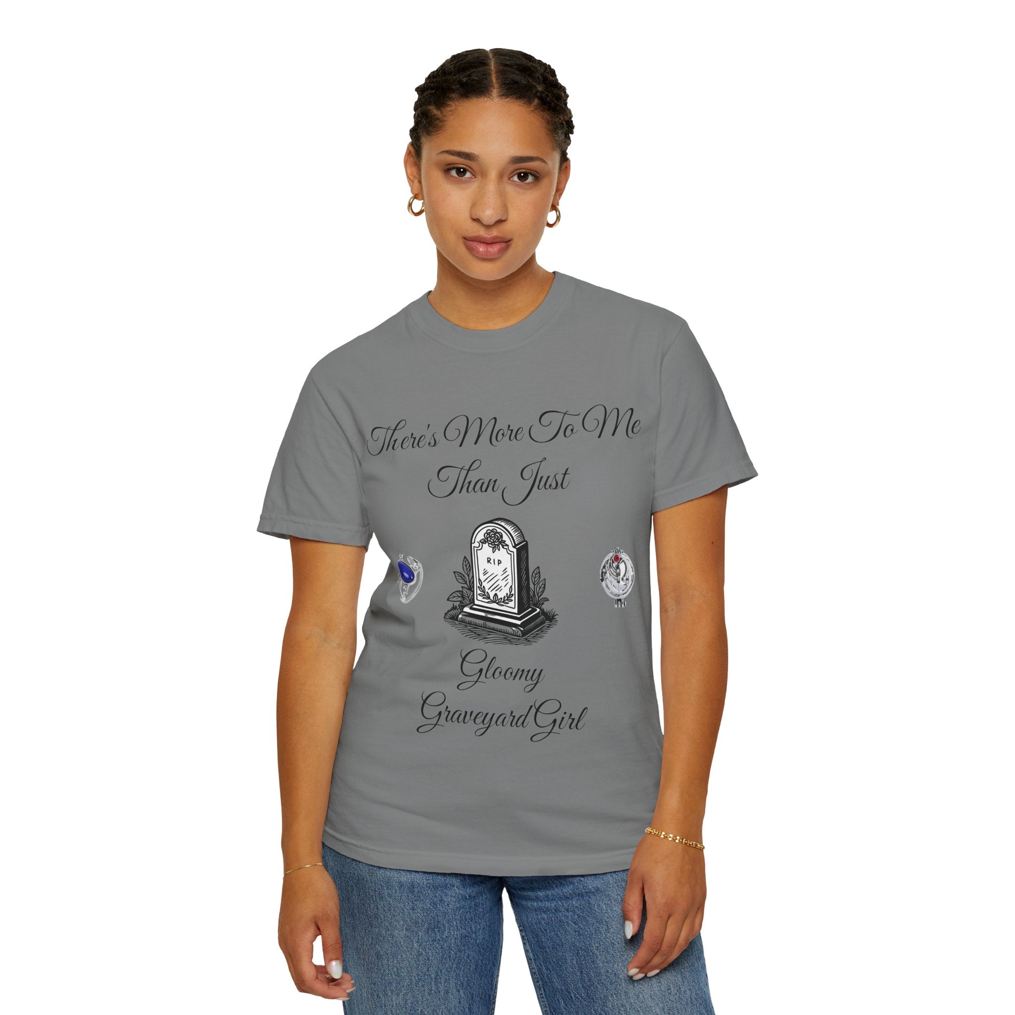 Elena Gilbert-Gloomy Graveyard Girl T-Shirt — "There’s More to Me Than Just Gloomy Graveyard Girl"