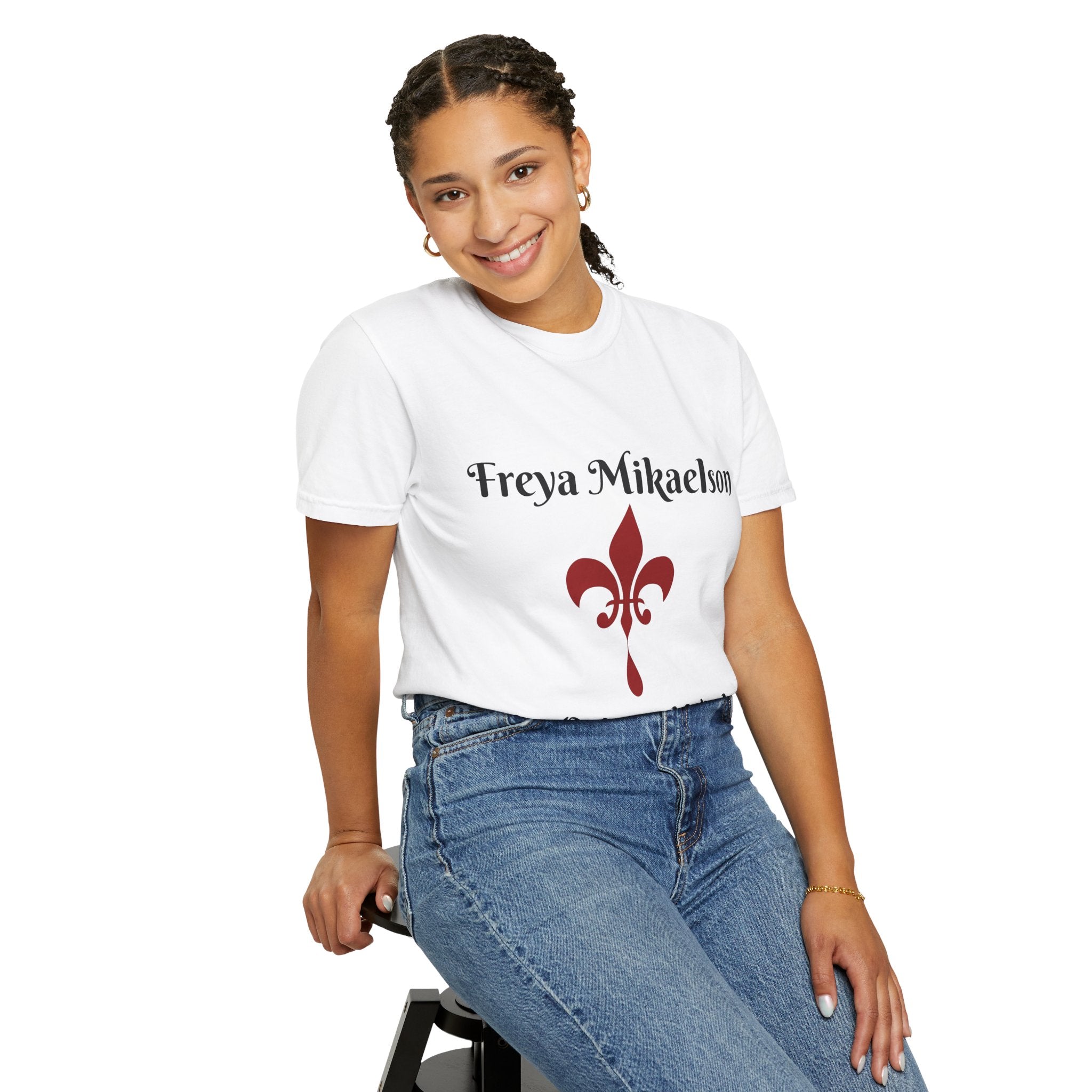Freya Mikaelson-Original Witch-Graphic T-Shirt — "The Original Witch" with Fleur-de-Lis