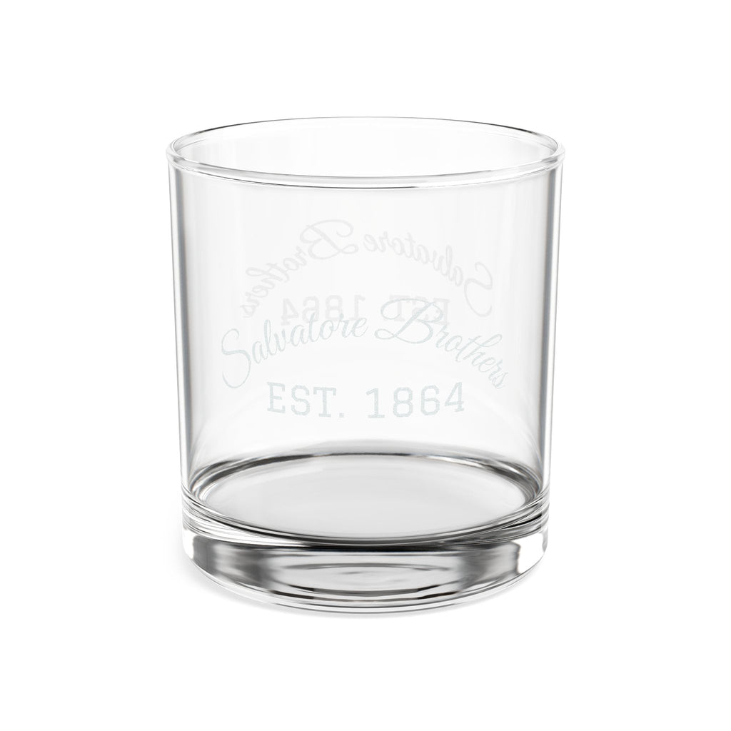 Engraved 10.5oz Whiskey Glass – Personalized Vintage 'EST. 1864' Salvatore Brothers