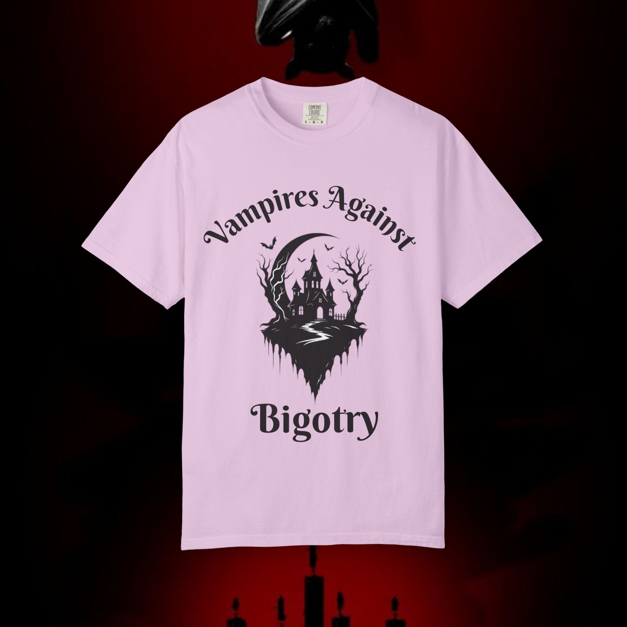Vampire's Against Bigotry T-Shirt — Gothic Castle Anti-Bigotry Tee