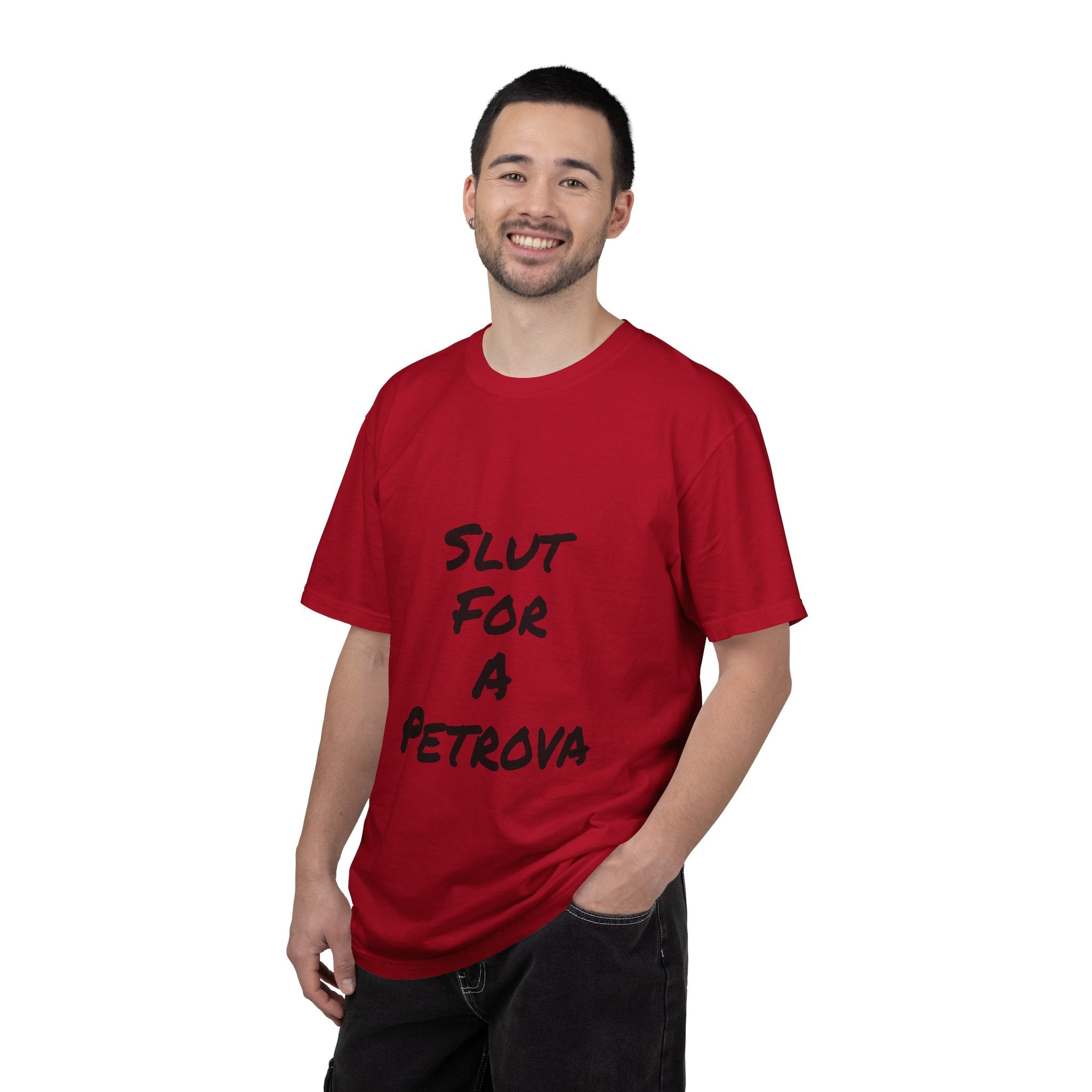 Slut For A Petrova-Unisex Garment-Dyed T-shirt