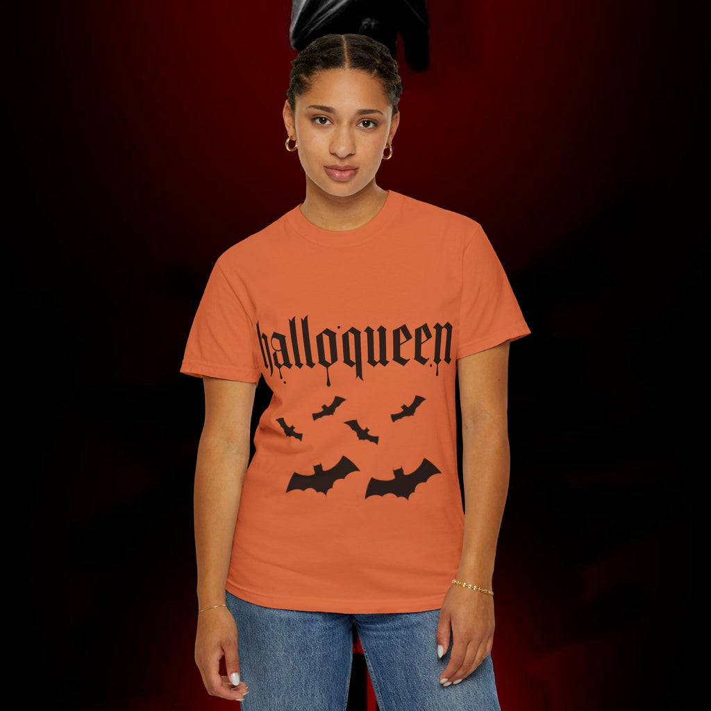 Halloqueen Unisex Garment-Dyed T-shirt
