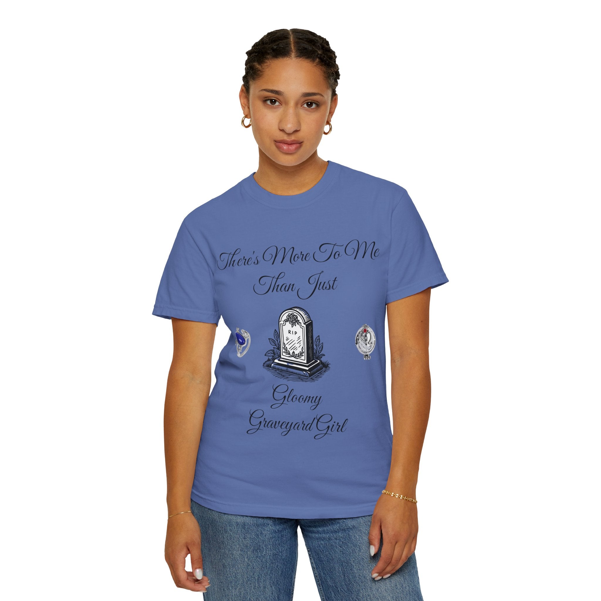 Elena Gilbert-Gloomy Graveyard Girl T-Shirt — "There’s More to Me Than Just Gloomy Graveyard Girl"