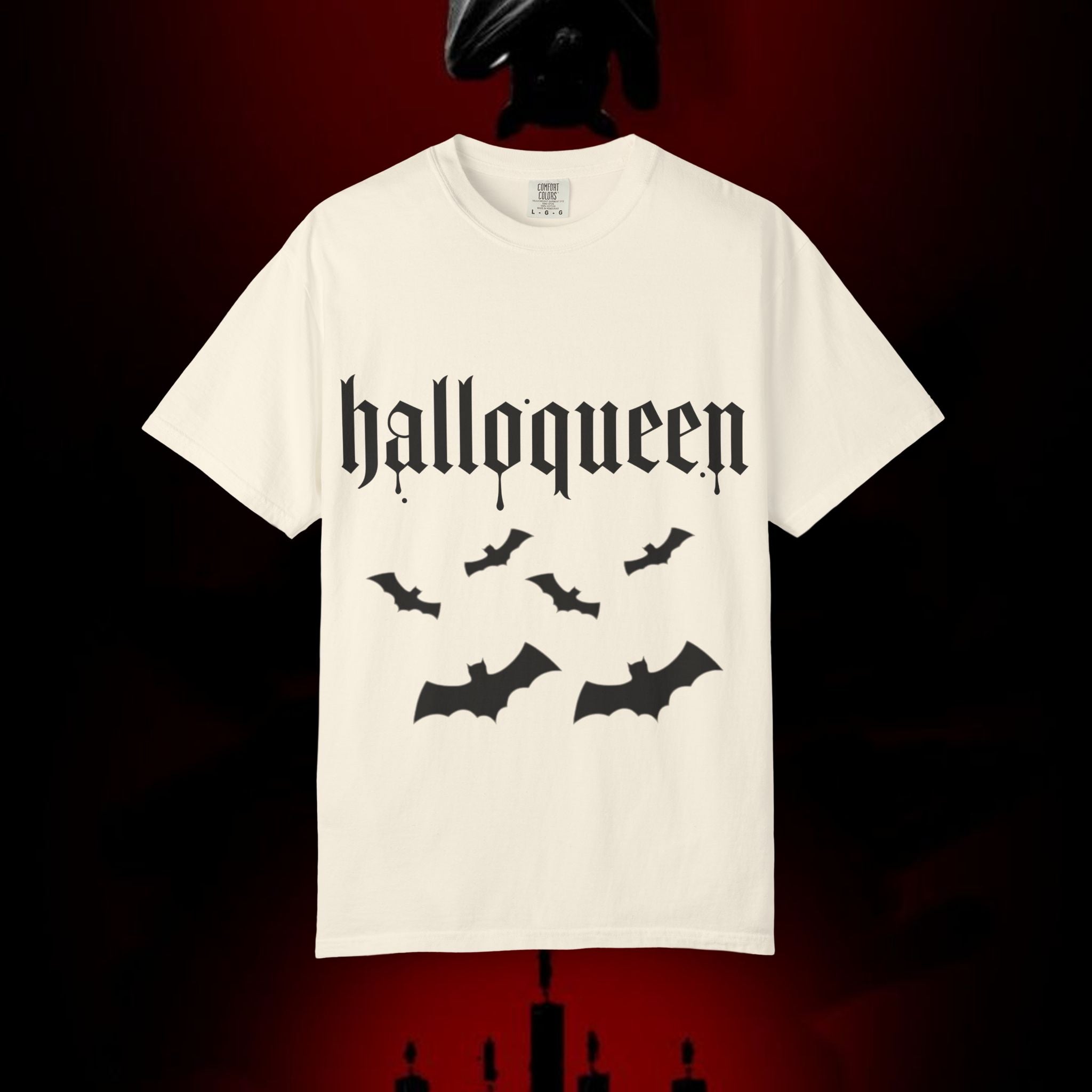 Halloqueen Unisex Garment-Dyed T-shirt