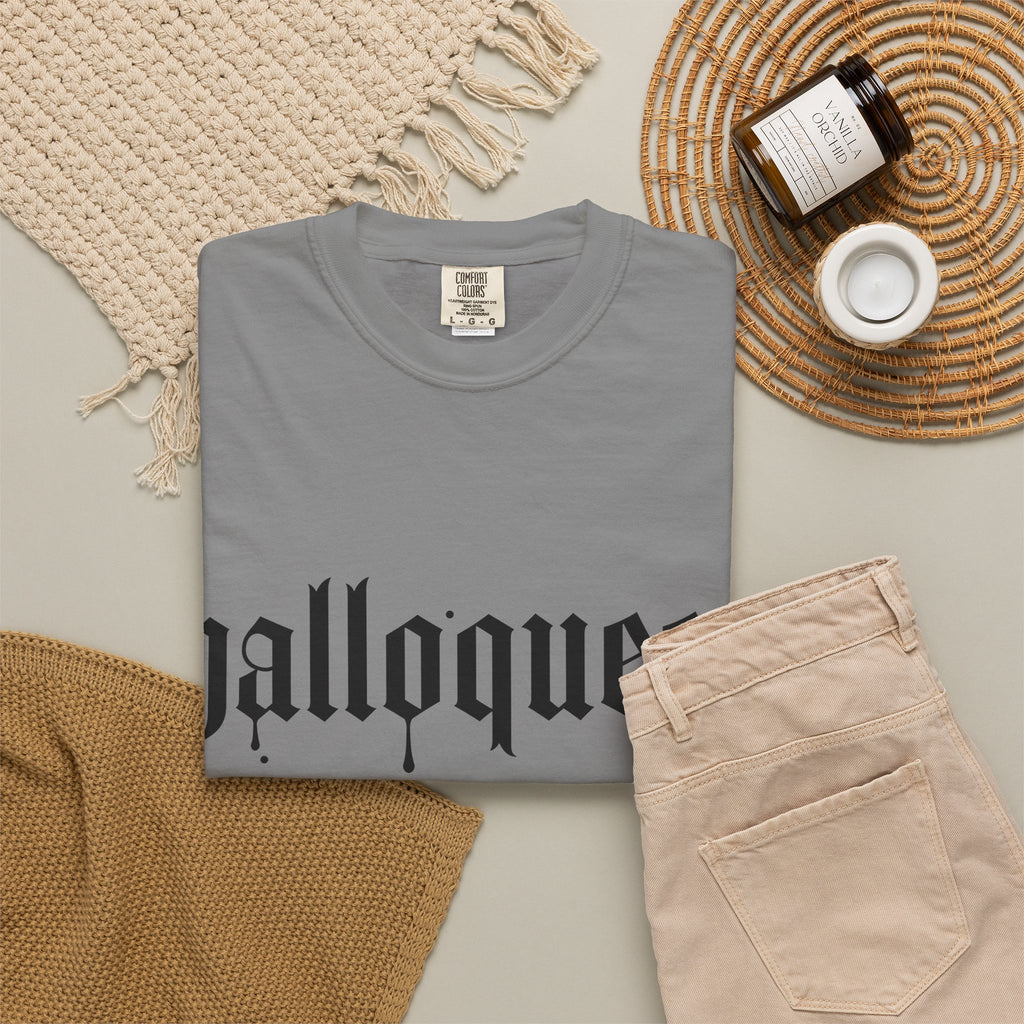 Halloqueen Unisex Garment-Dyed T-shirt
