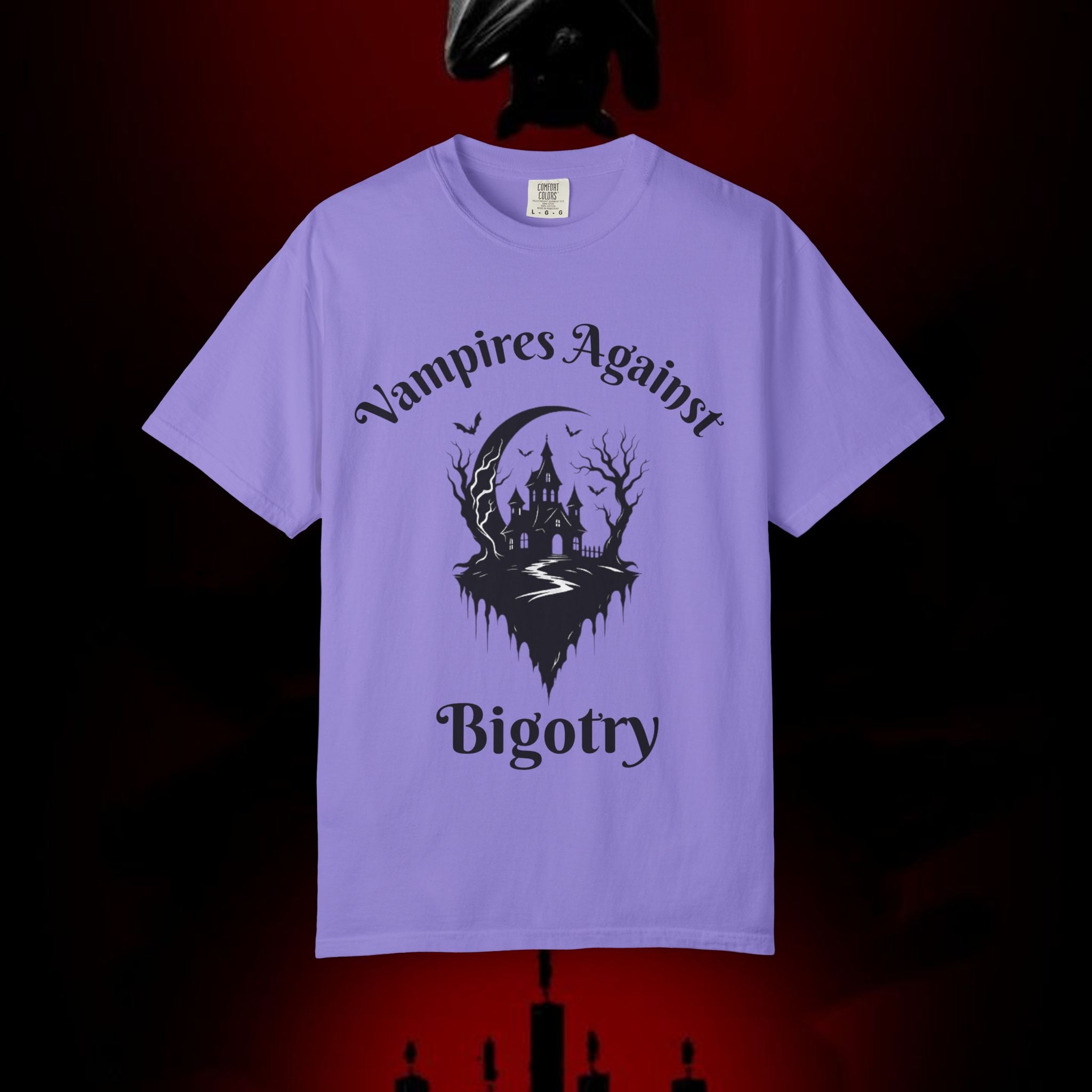 Vampire's Against Bigotry T-Shirt — Gothic Castle Anti-Bigotry Tee