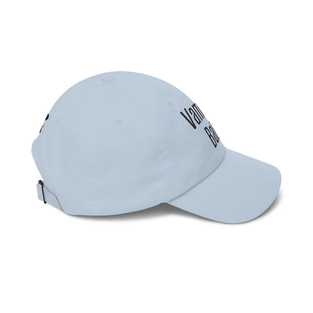 Vampire Babe Dad Cap Gothic Baseball Hat with Crow Accent