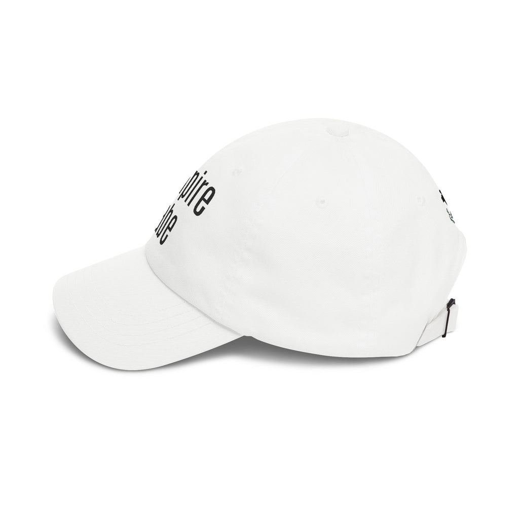 Vampire Babe Dad Cap Gothic Baseball Hat with Crow Accent