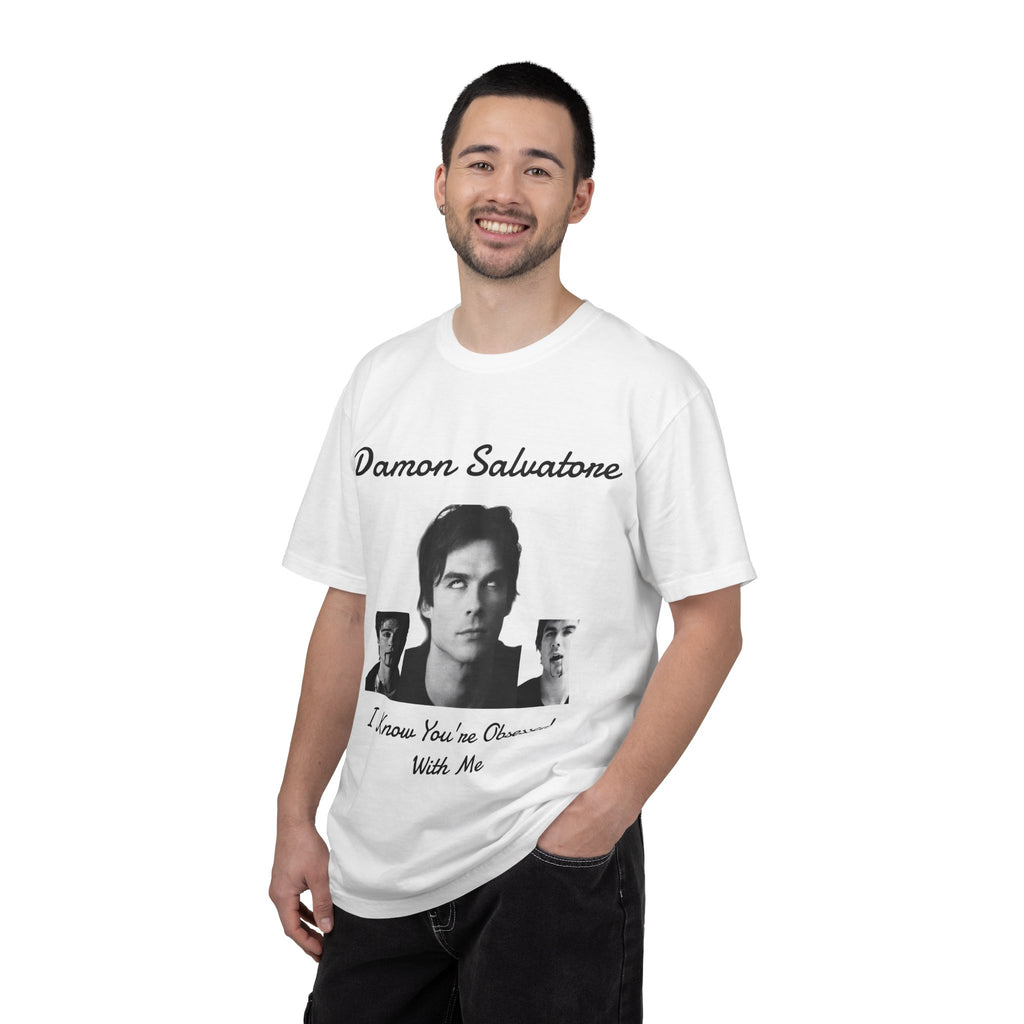 The Vampire Diaries Photo Tee — "Damon Salvatore: I Know You're Obsessed With Me"