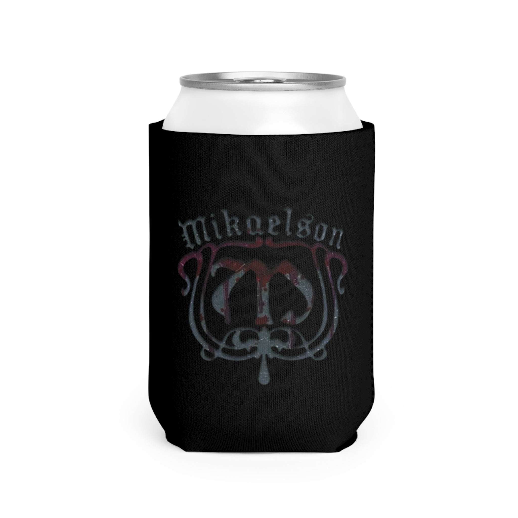 Mikaelson Crest Can Cooler Sleeve - Gothic Family Name Koozie