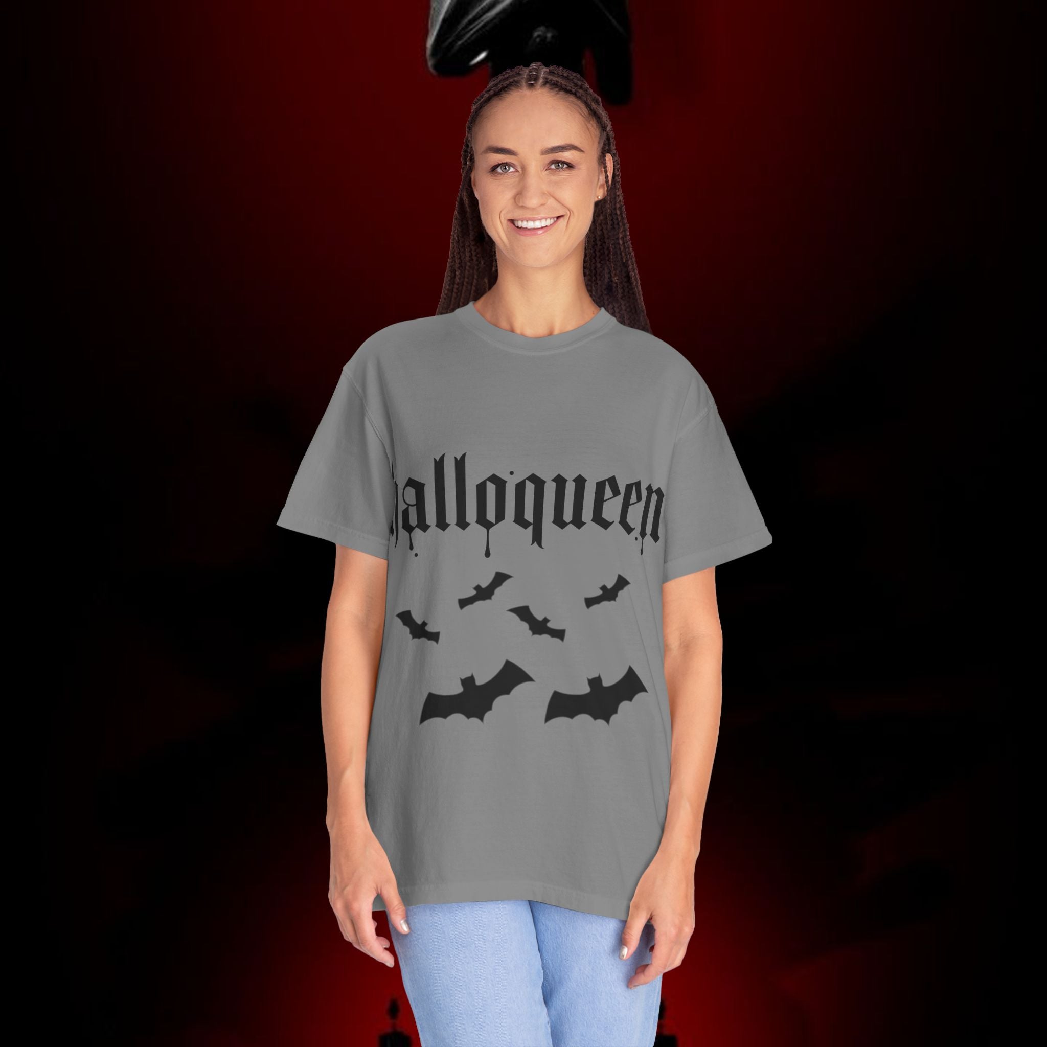 Halloqueen Unisex Garment-Dyed T-shirt
