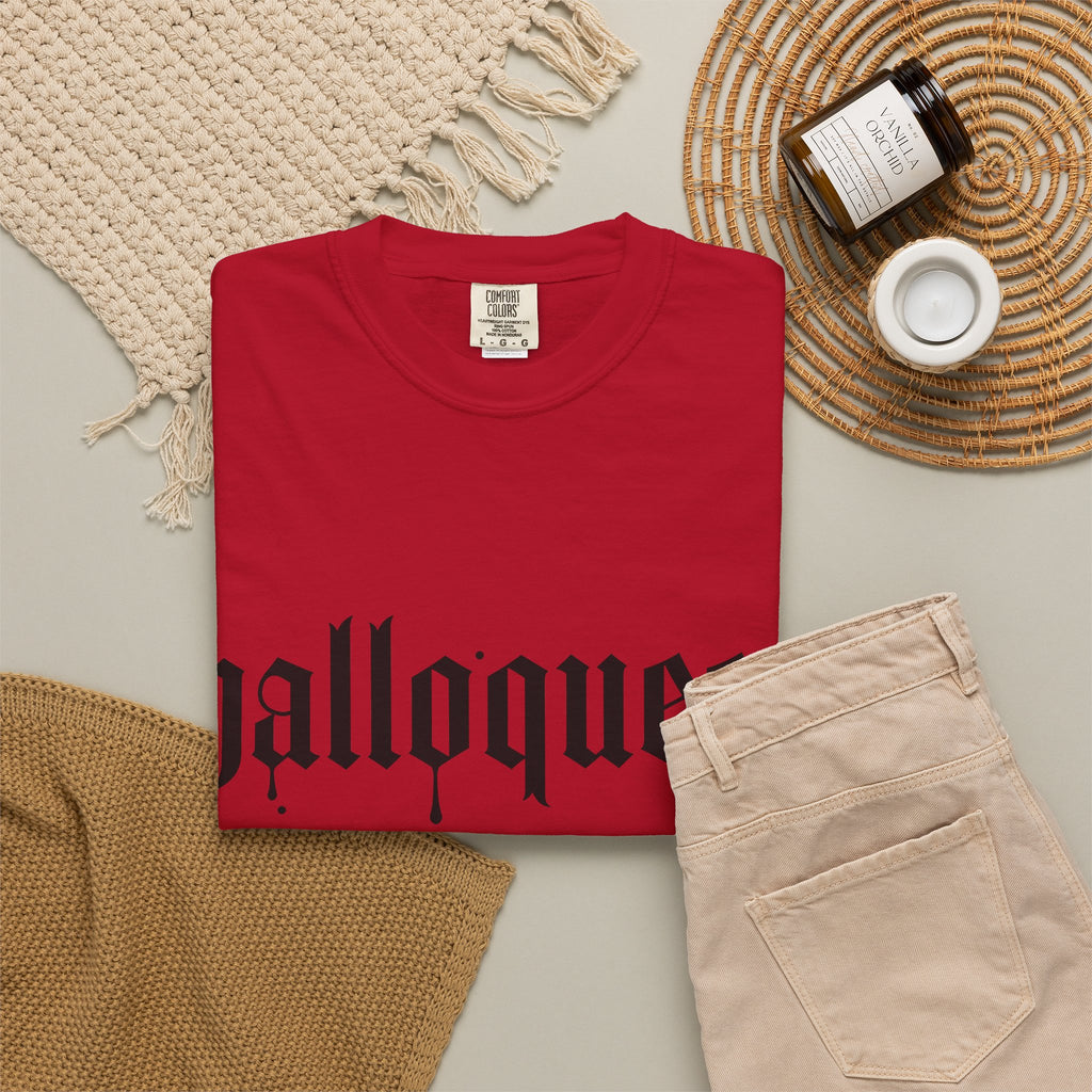 Halloqueen Unisex Garment-Dyed T-shirt