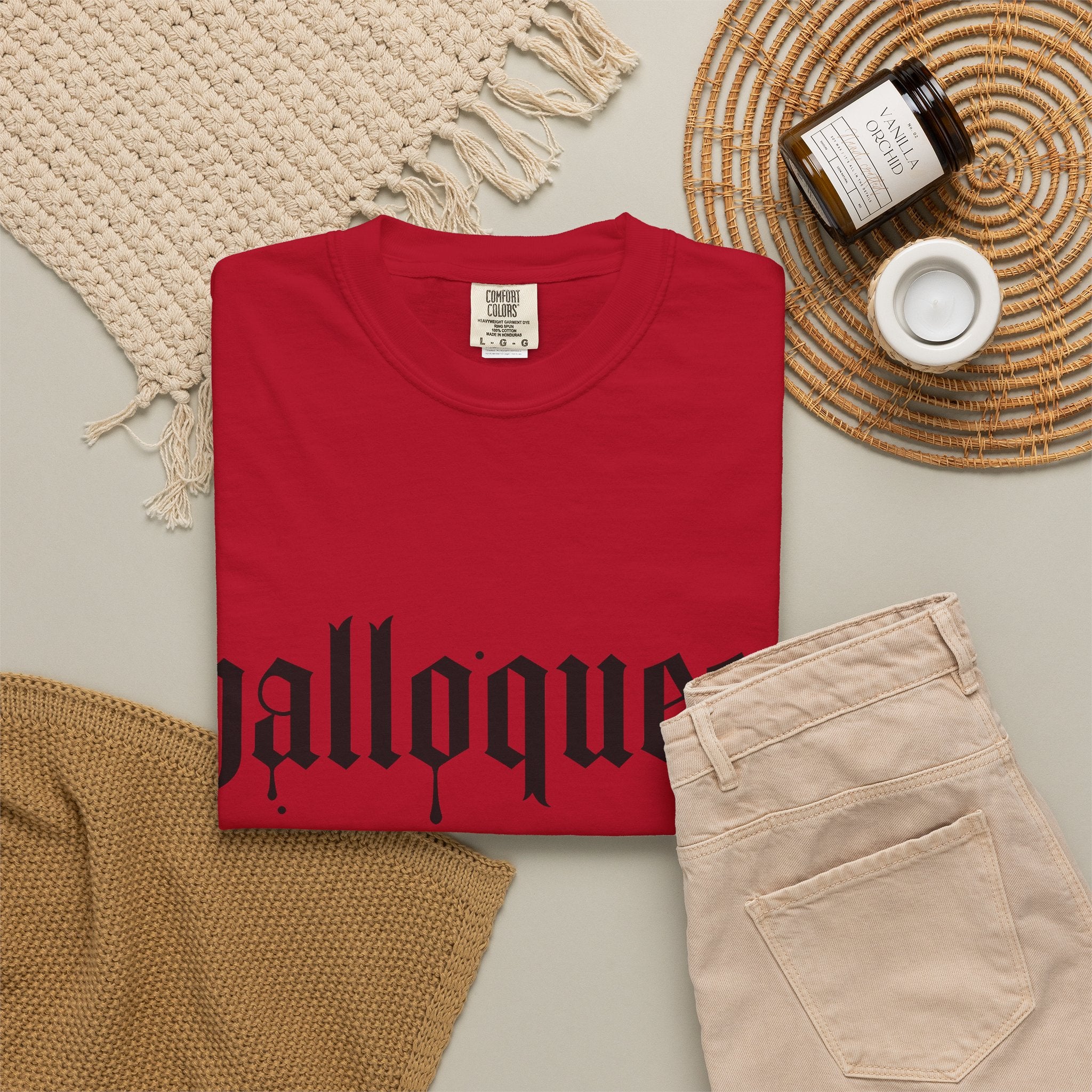 Halloqueen Unisex Garment-Dyed T-shirt