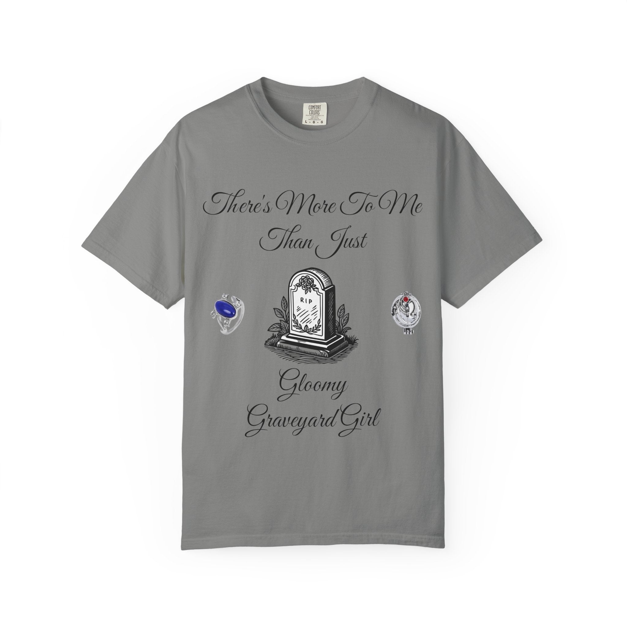 Elena Gilbert-Gloomy Graveyard Girl T-Shirt — "There’s More to Me Than Just Gloomy Graveyard Girl"