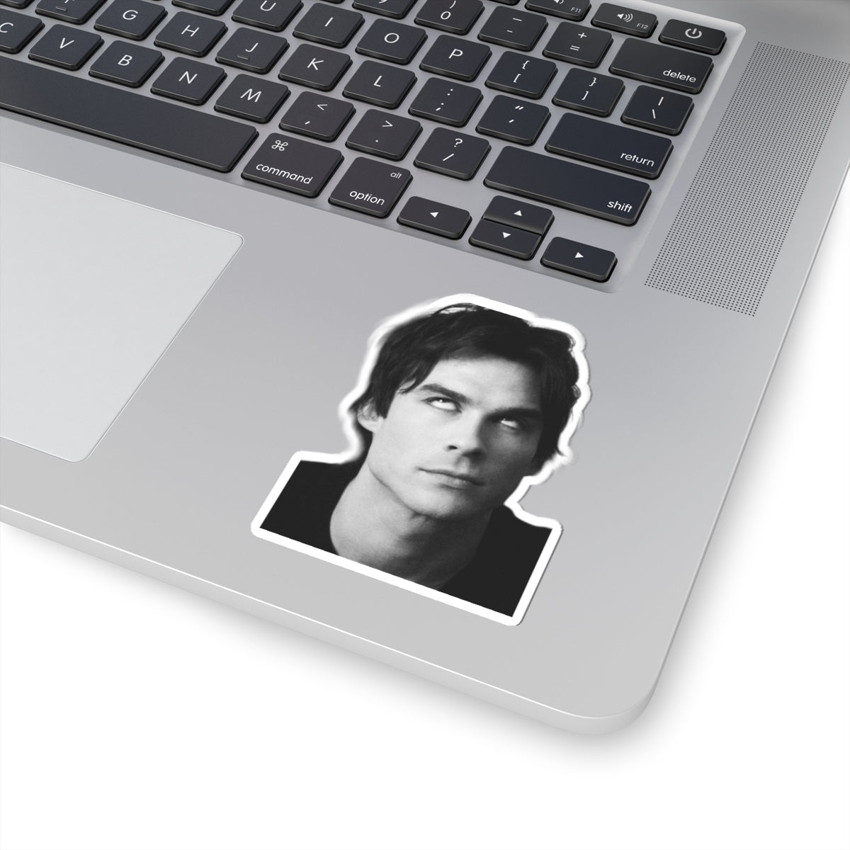 Black & White Damon Salvatore- The Vampire Diaries