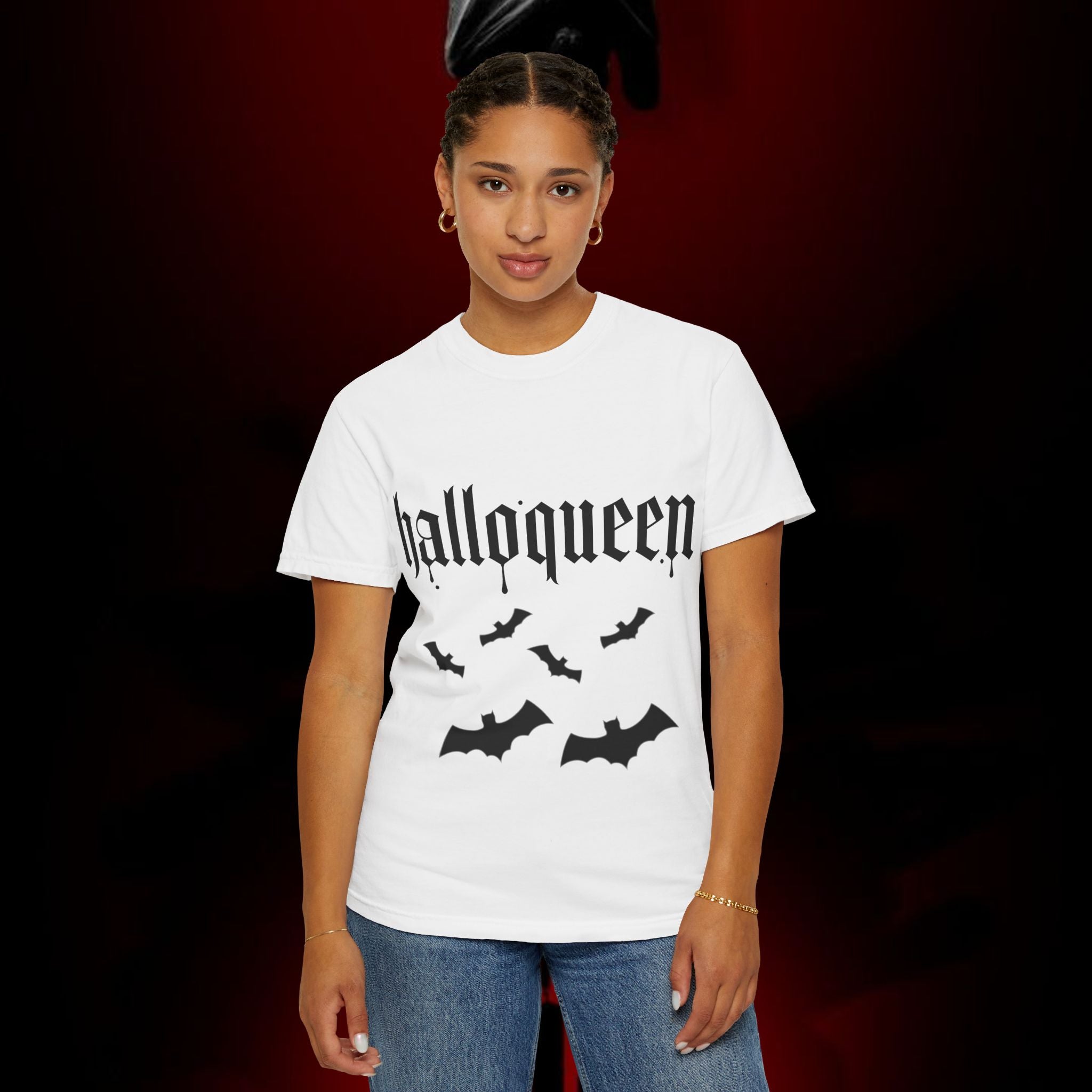 Halloqueen Unisex Garment-Dyed T-shirt
