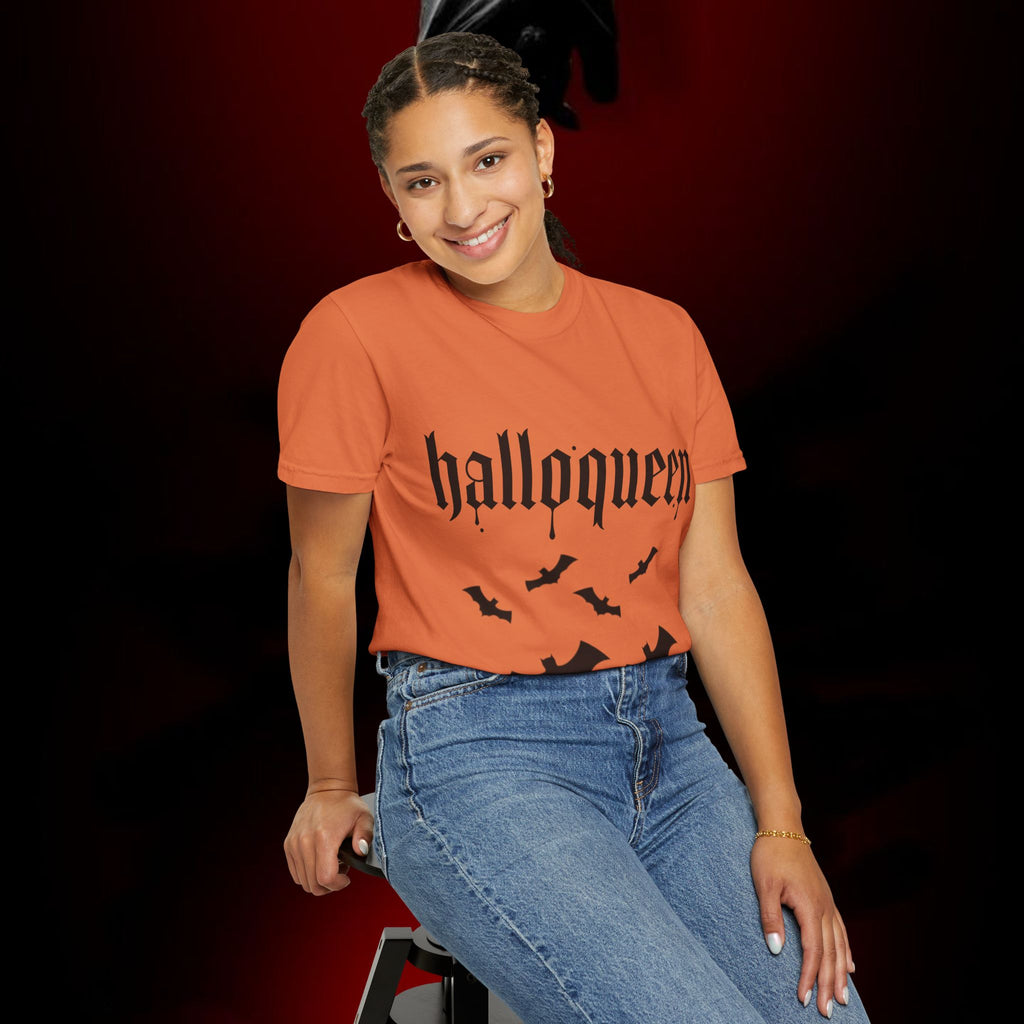 Halloqueen Unisex Garment-Dyed T-shirt