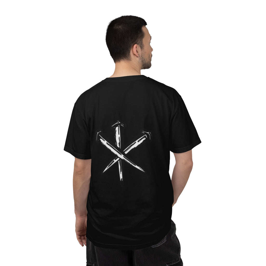 Statement T-Shirt — "Dead Pedophiles Don't Re-Offend" Gothic Text & Nails Graphic