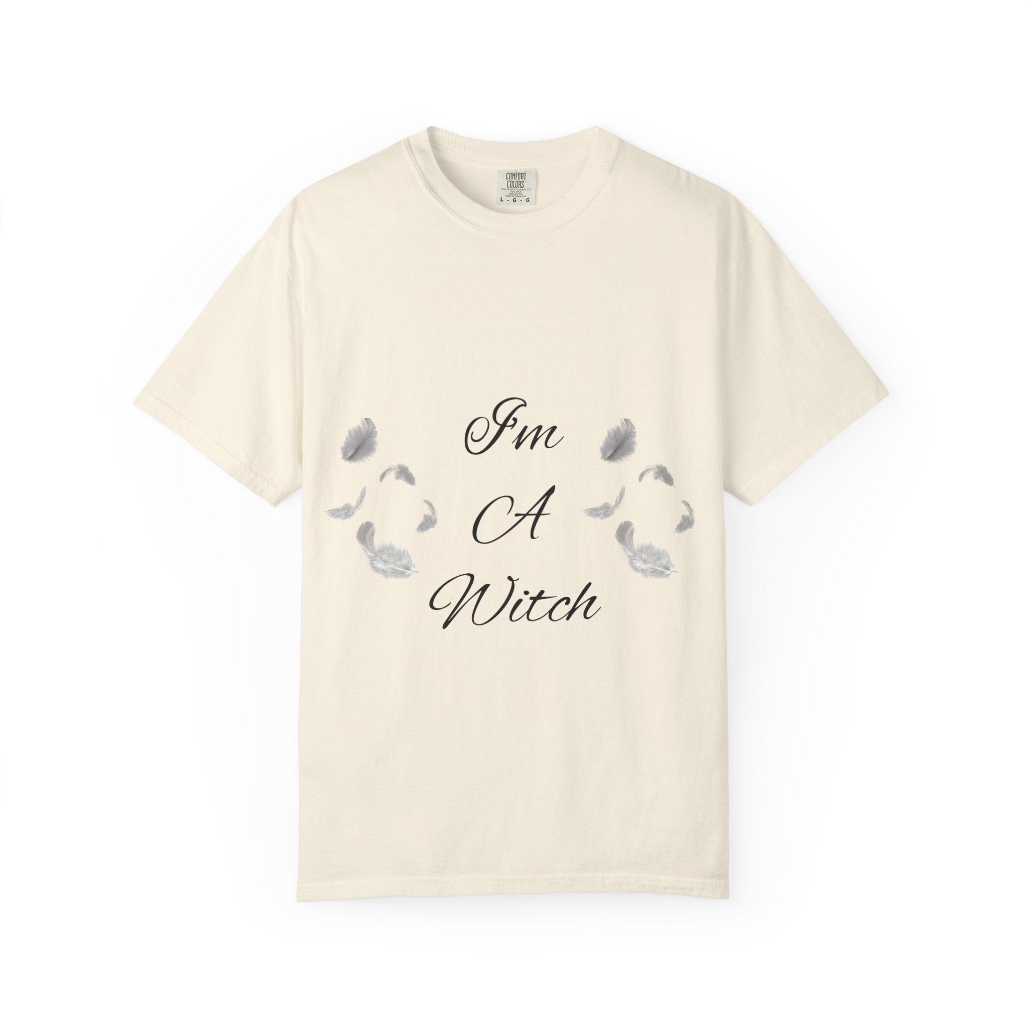 Bennett Witch — Bonnie Bennett — I'm A Witch T-Shirt — Elegant Script Witchy Tee for Halloween & Everyday