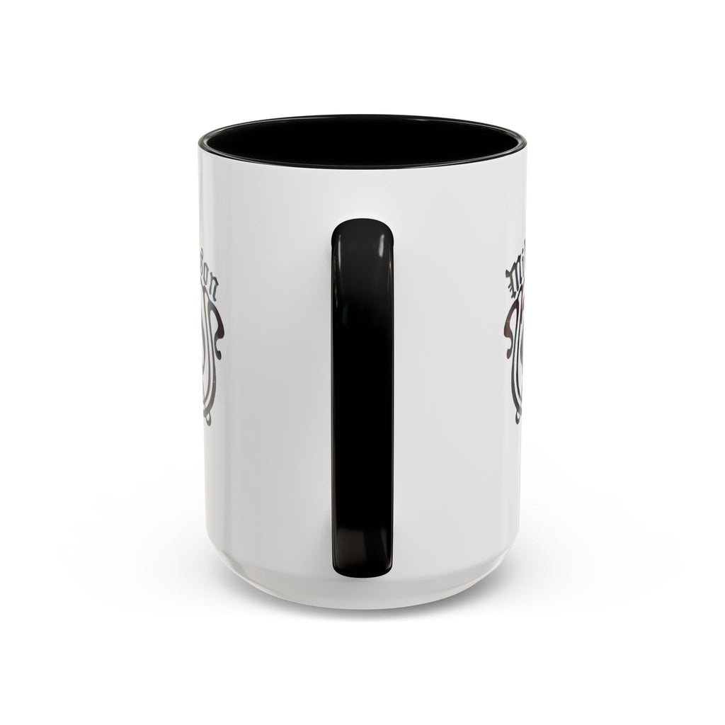 Mikaelson Crest Accent Coffee Mug – Gothic Family Name Design (11/15 oz)