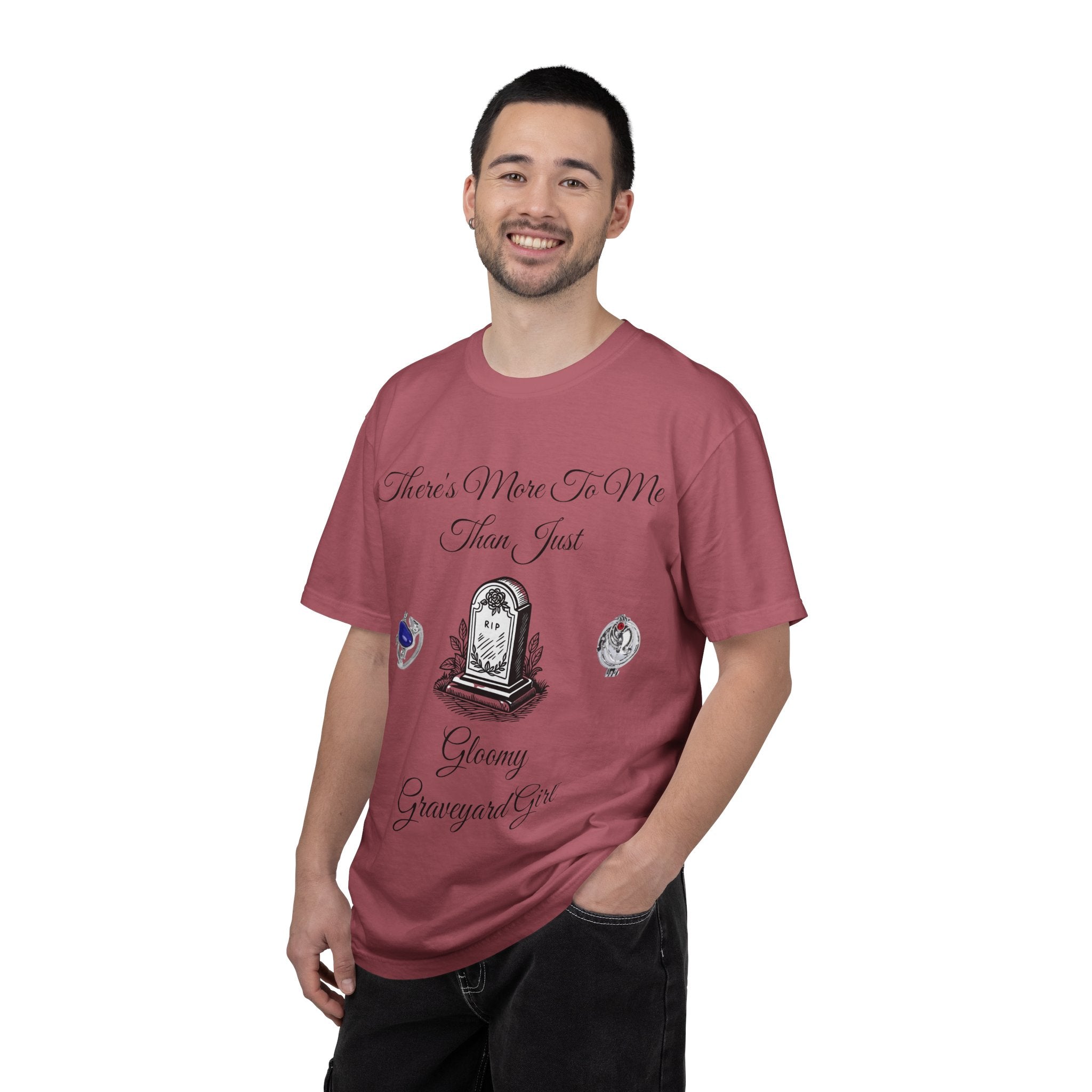 Elena Gilbert-Gloomy Graveyard Girl T-Shirt — "There’s More to Me Than Just Gloomy Graveyard Girl"