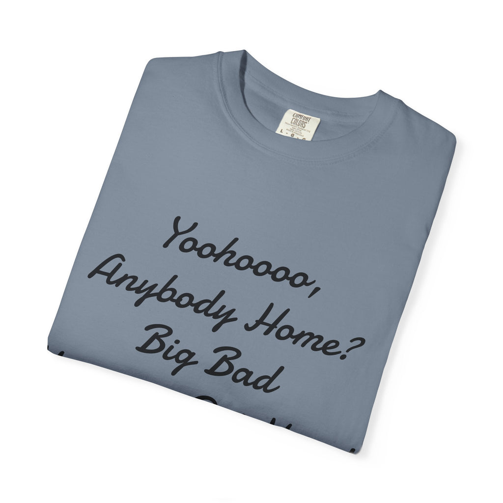 Damon Salvatore — TVD — Vampire Quote Tee — "Yoohooo, Anybody Home? Big Bad Vampire Out Here..." Shirt