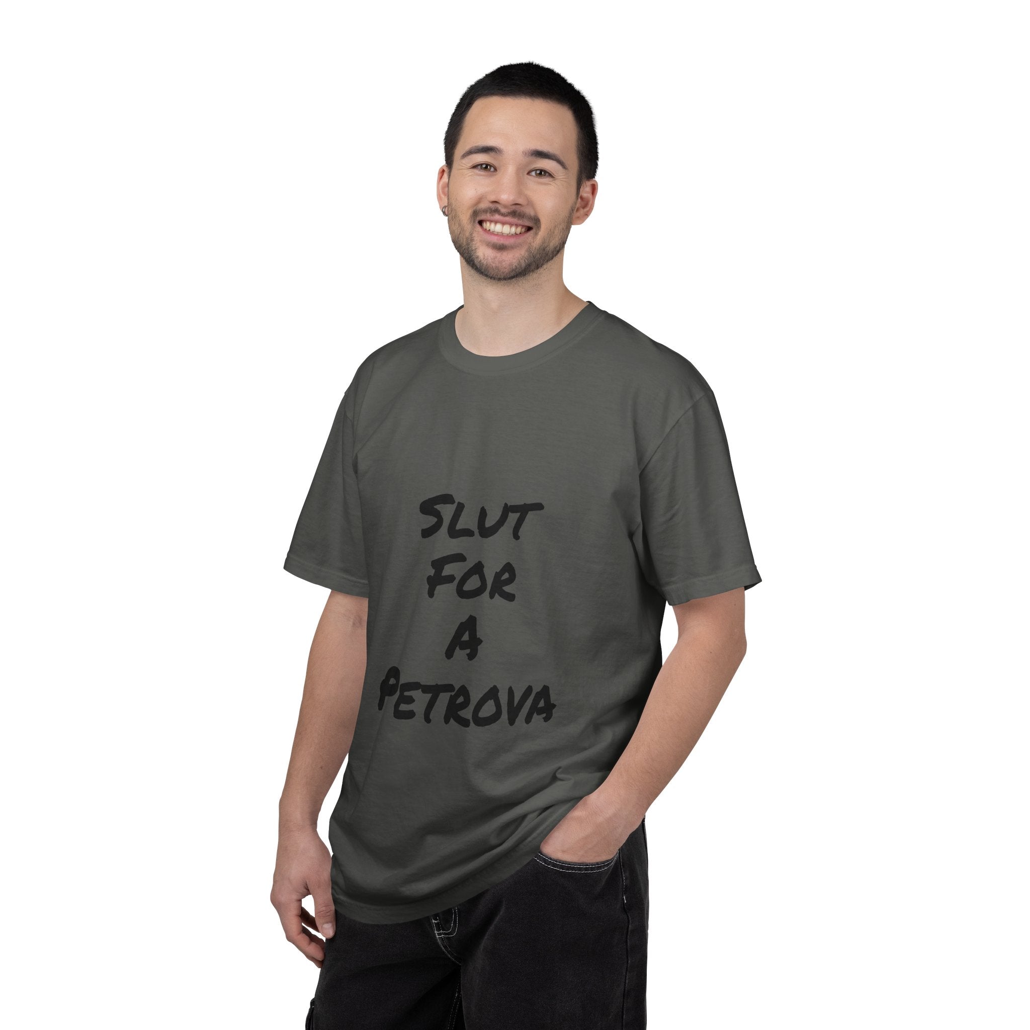 Slut For A Petrova-Unisex Garment-Dyed T-shirt
