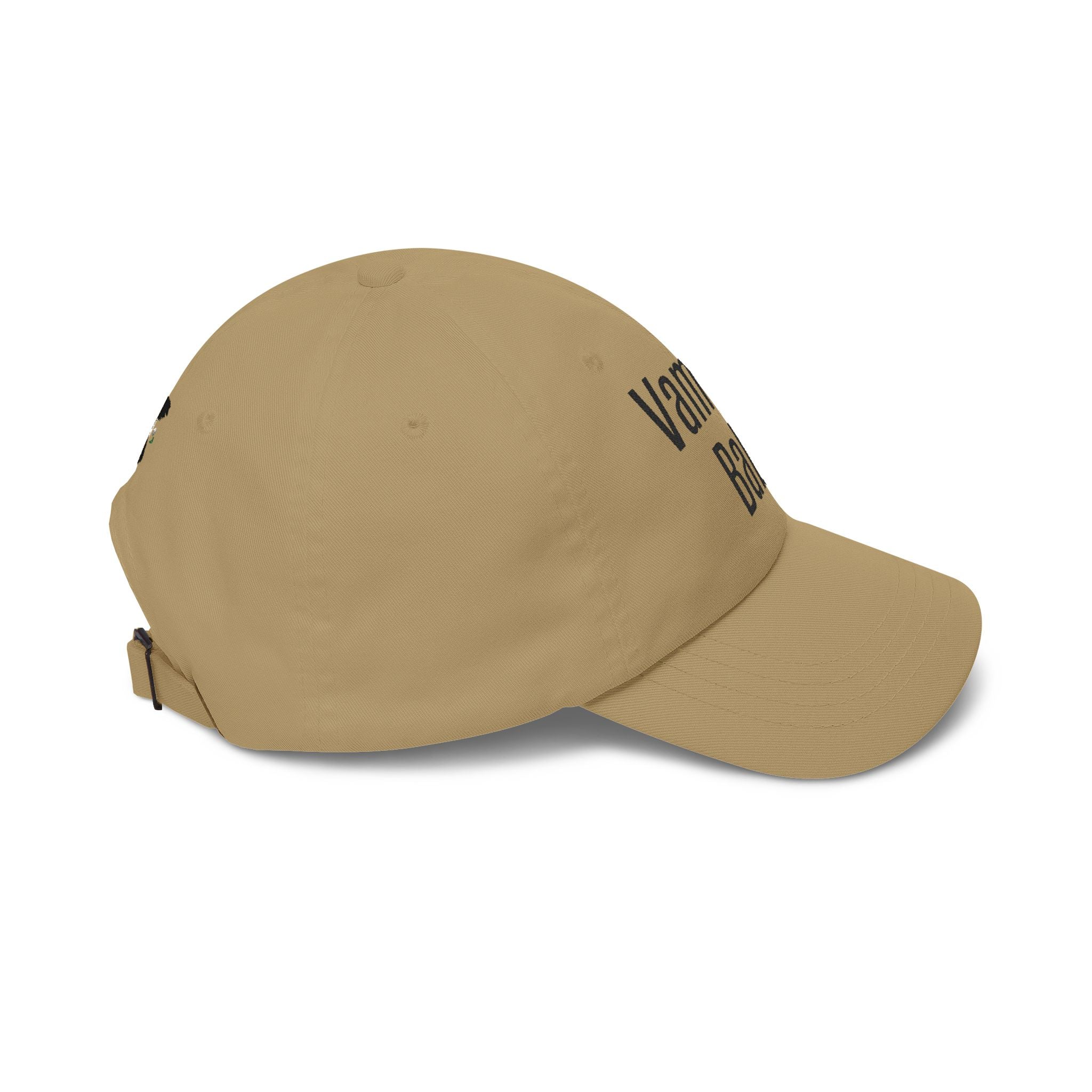 Vampire Babe Dad Cap Gothic Baseball Hat with Crow Accent
