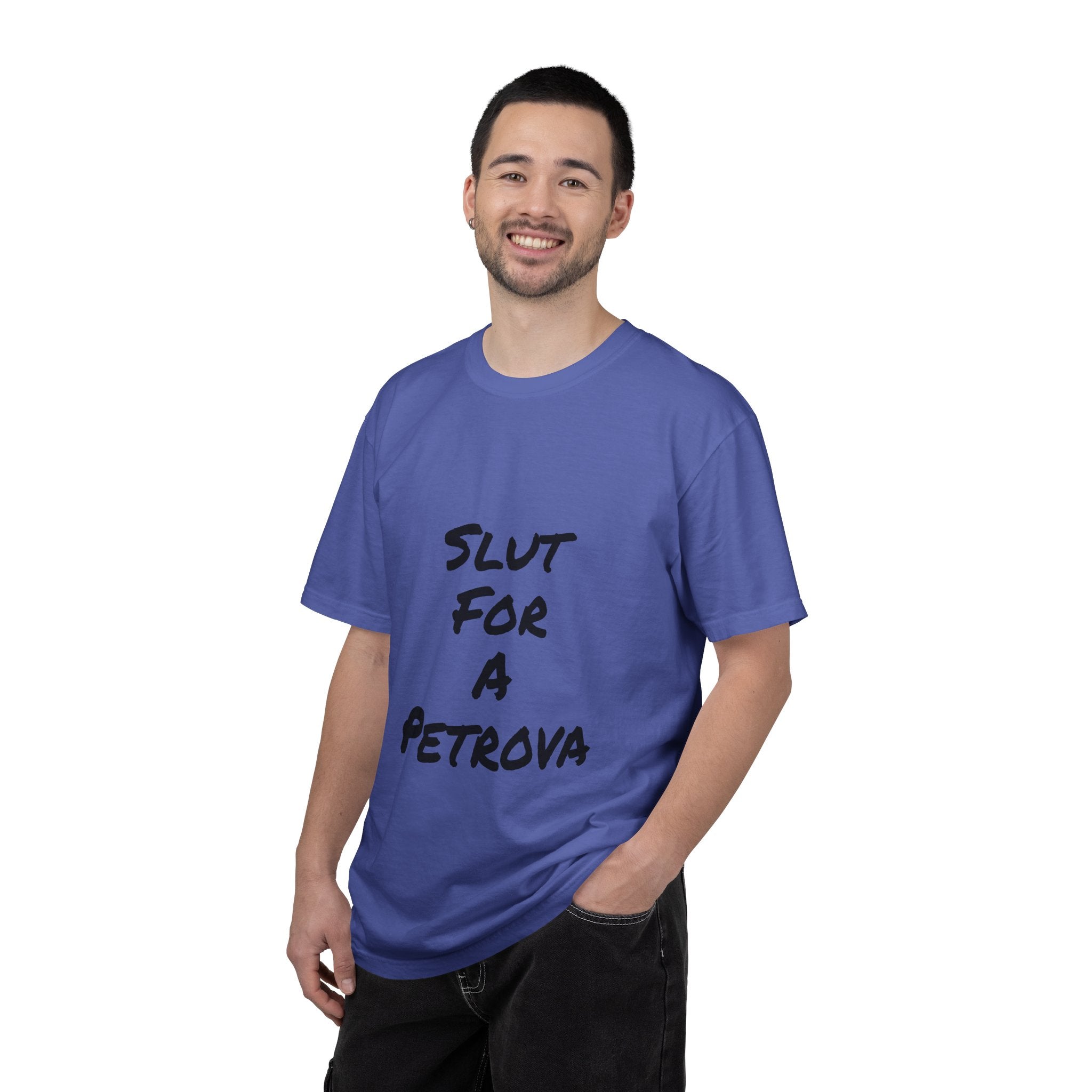 Slut For A Petrova-Unisex Garment-Dyed T-shirt