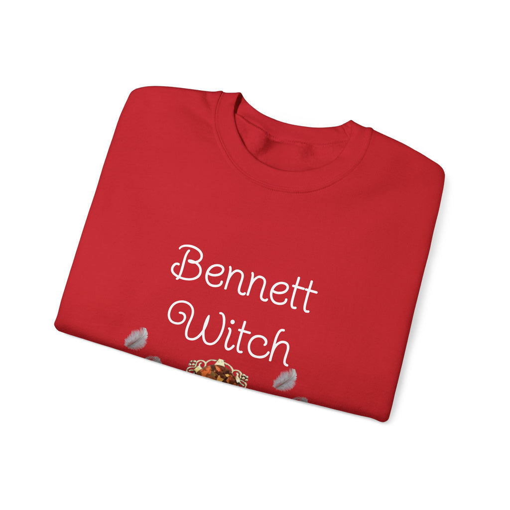 Bennett Witch — Bonnie Bennett — TVD — Gemstone Accent Crewneck Sweatshirt – Citrine Jewel Design