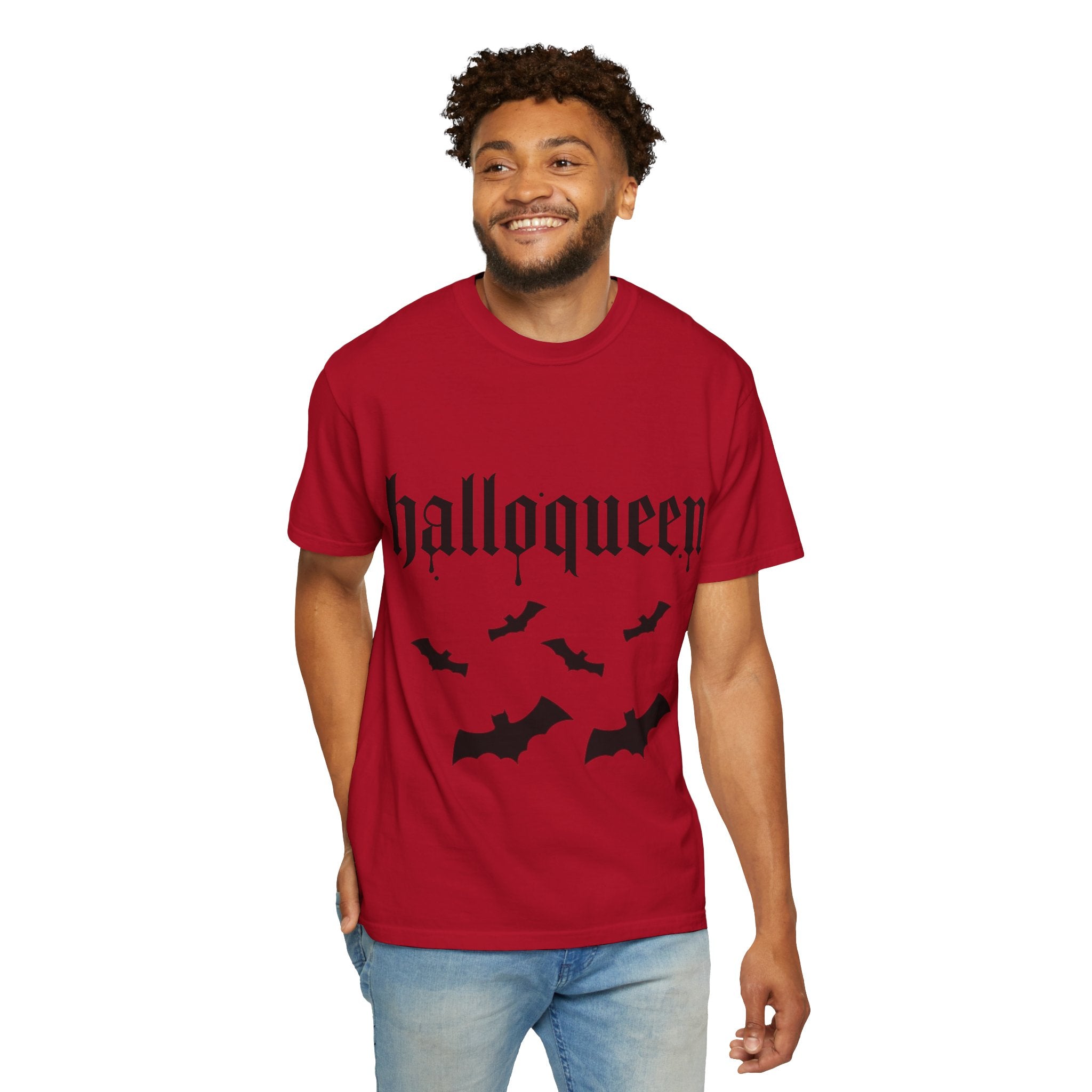 Halloqueen Unisex Garment-Dyed T-shirt