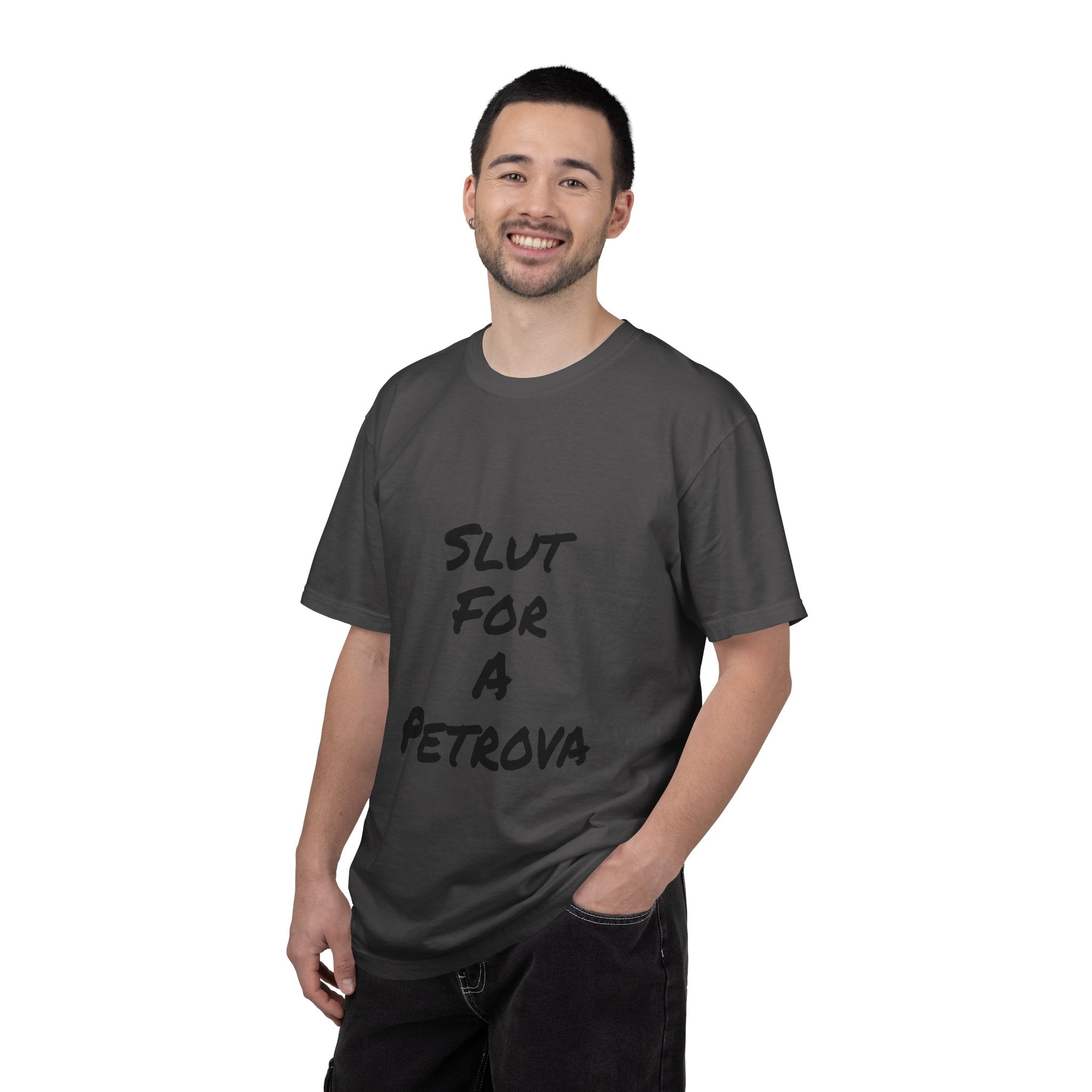 Slut For A Petrova-Unisex Garment-Dyed T-shirt