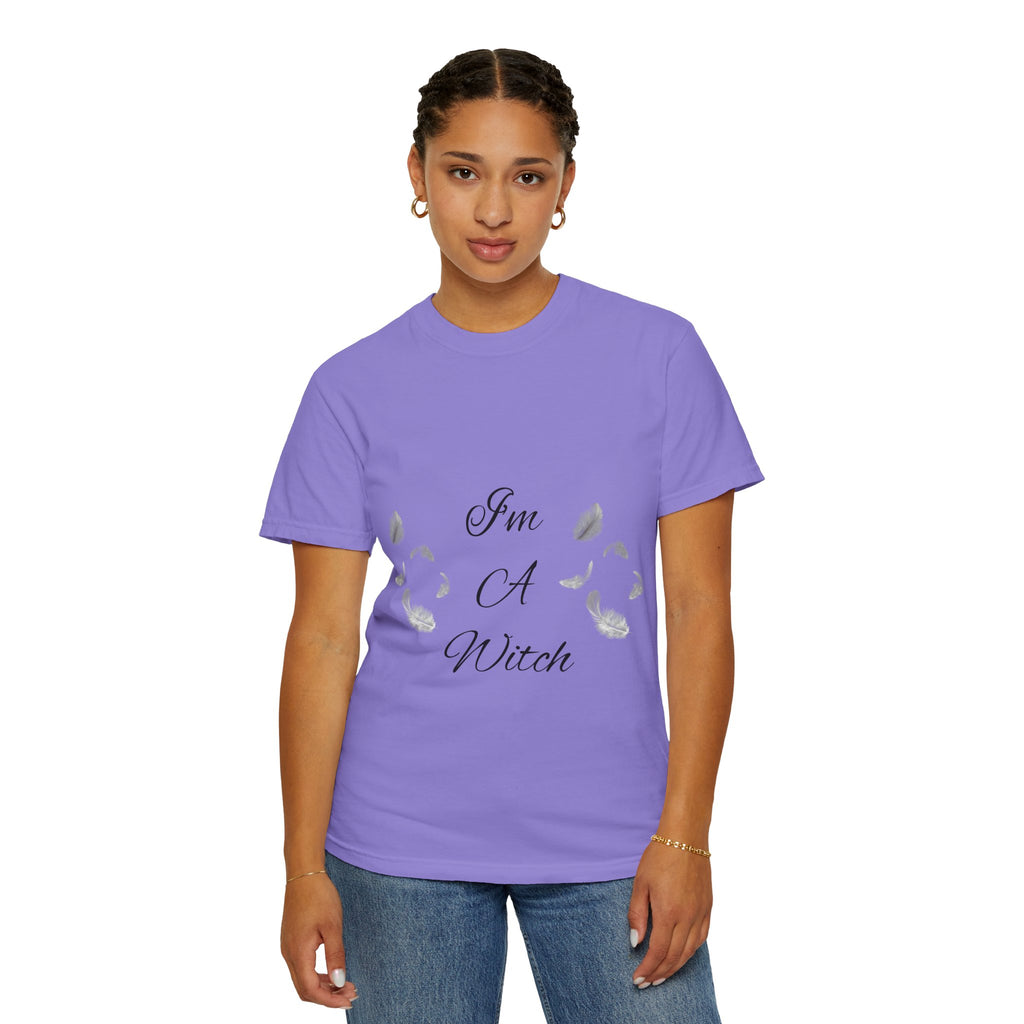 Bennett Witch — Bonnie Bennett — I'm A Witch T-Shirt — Elegant Script Witchy Tee for Halloween & Everyday