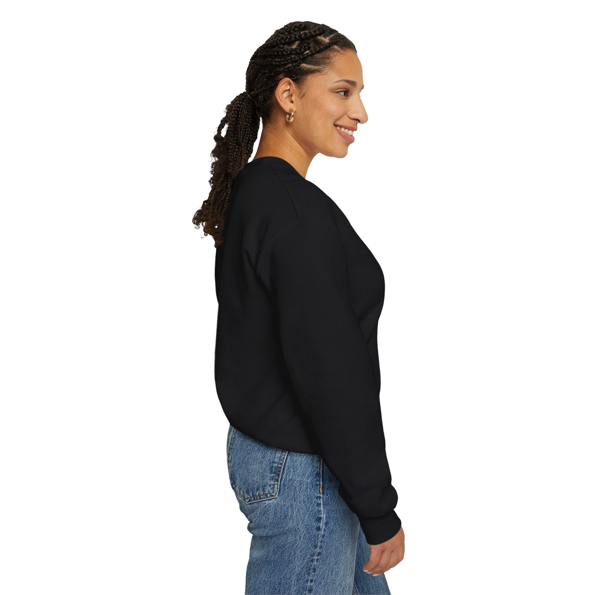 Bennett Witch — Bonnie Bennett — TVD — Gemstone Accent Crewneck Sweatshirt – Citrine Jewel Design