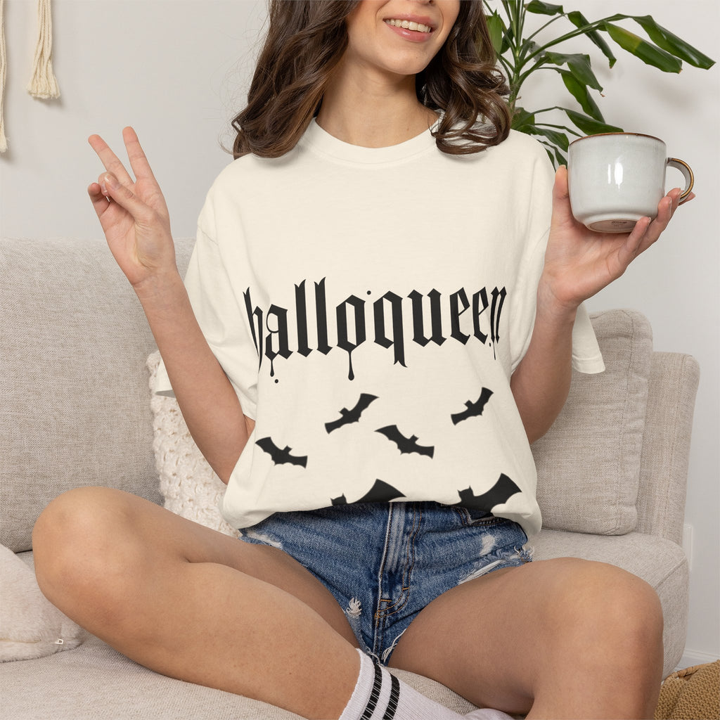 Halloqueen Unisex Garment-Dyed T-shirt