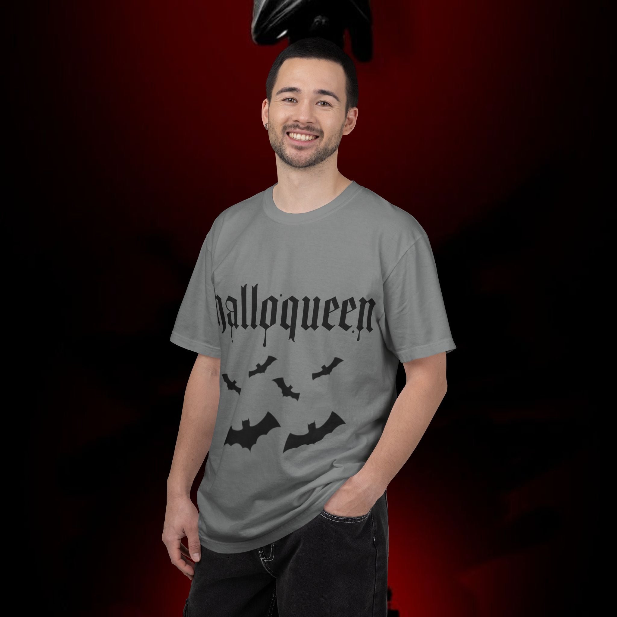 Halloqueen Unisex Garment-Dyed T-shirt