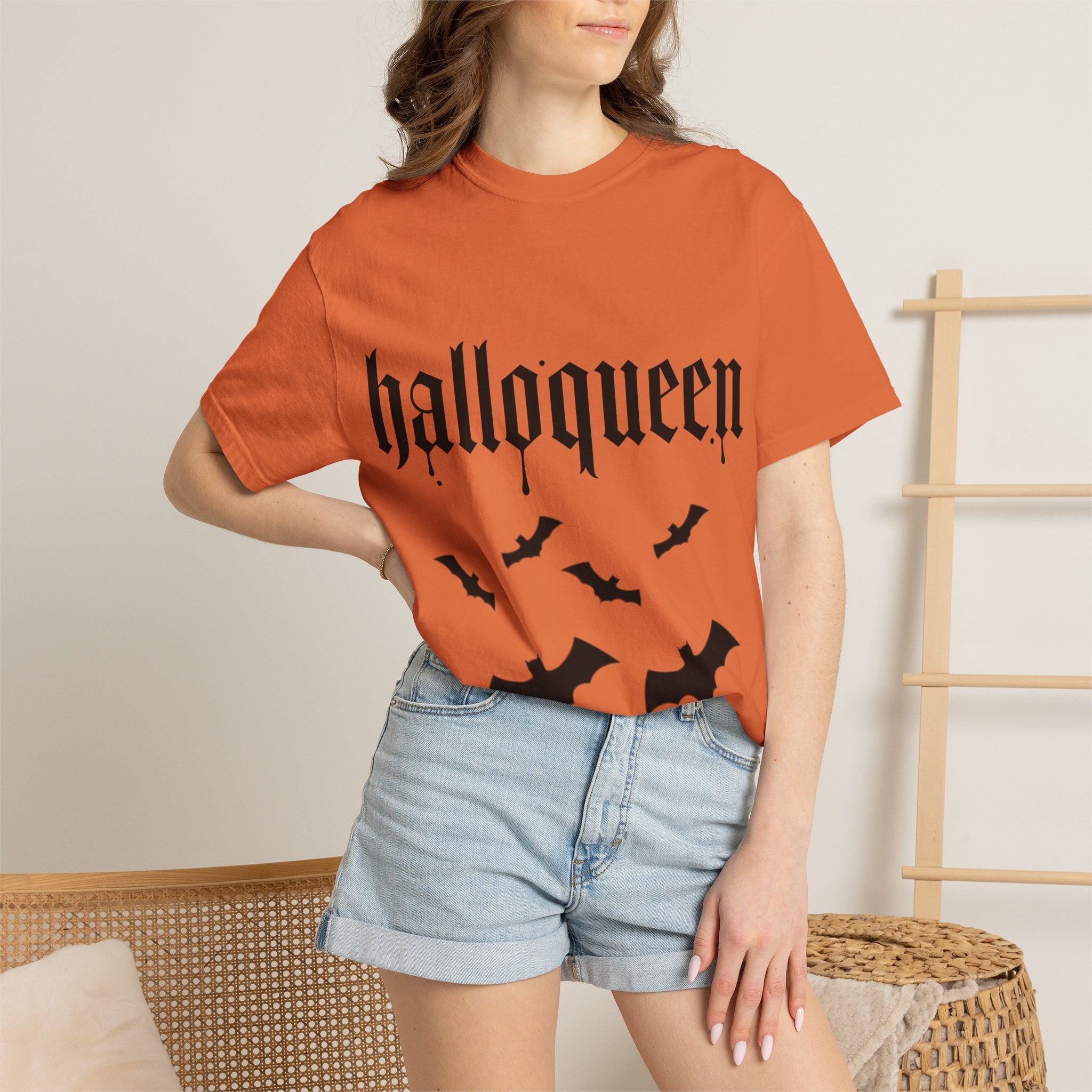 Halloqueen Unisex Garment-Dyed T-shirt