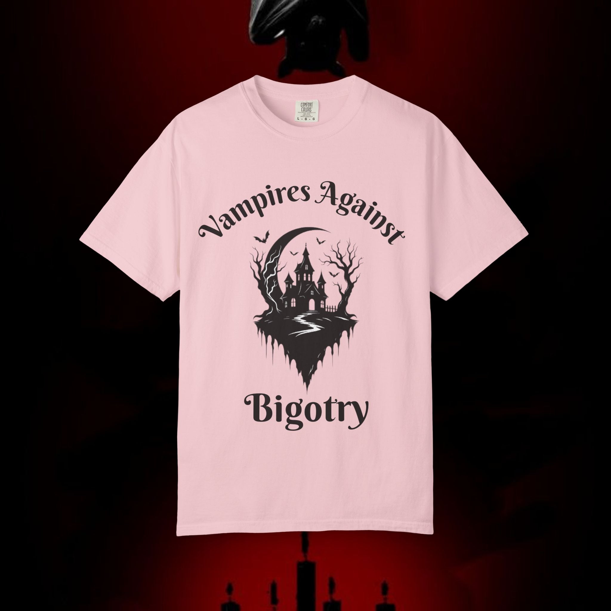 Vampire's Against Bigotry T-Shirt — Gothic Castle Anti-Bigotry Tee