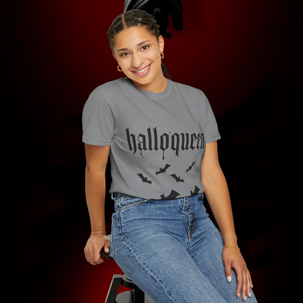 Halloqueen Unisex Garment-Dyed T-shirt